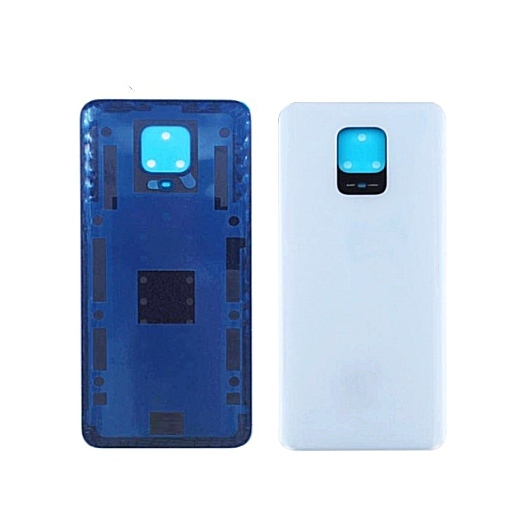 Back Glass Panel For Redmi Note 9 Pro/Note 9 pro max - White