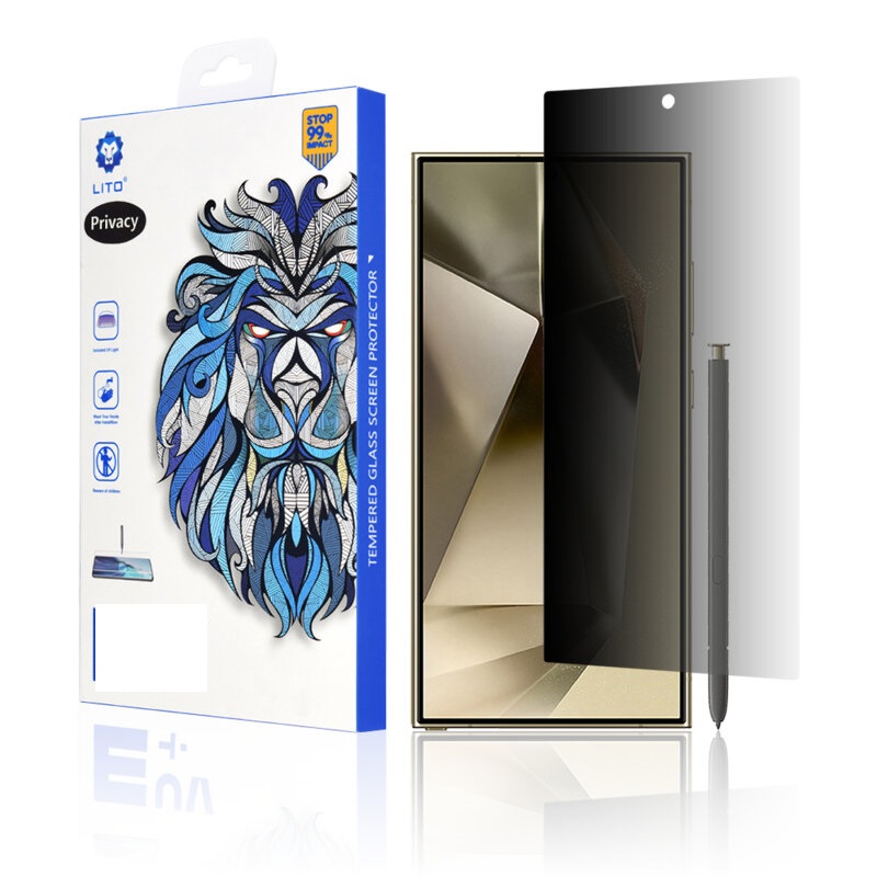 Samsung Galaxy S24 Ultra Lito 3D Full Glue Privacy Glass