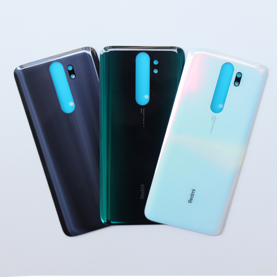 Back Glass Panel For Redmi Note 8 Pro - Black