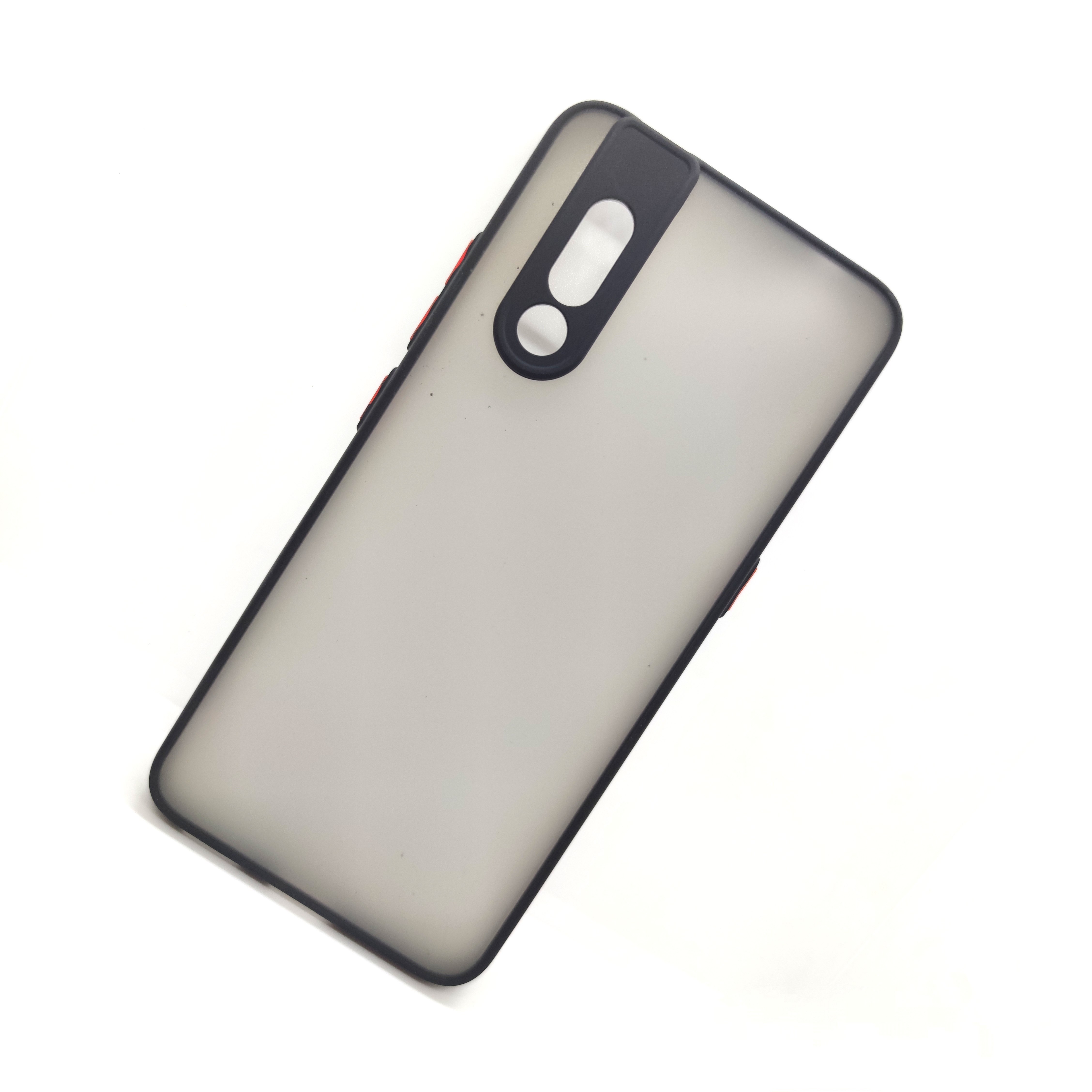 Vivo V15 Pro  Camera Protection Matte Semi Hard Cover - Black