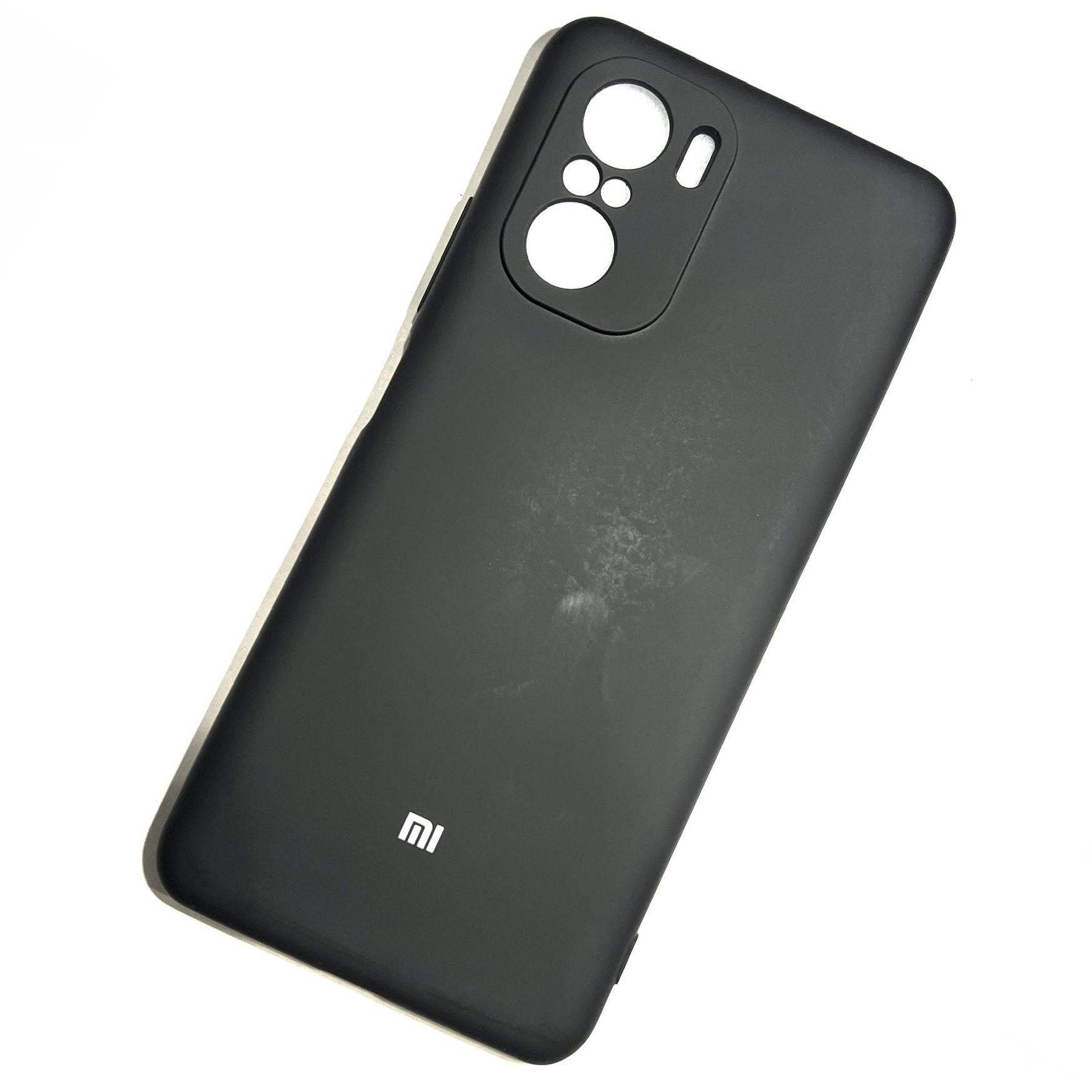 Poco F3 Soft Silicon Cover With Internal Microfiber Case