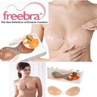 Strapless Push-Up Padded Bra with Invisible Silicone Nipple Covers