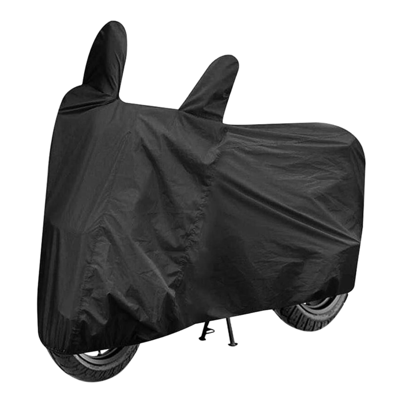 Black Full Body Bike Cover with Hook Belt & Storage Bag