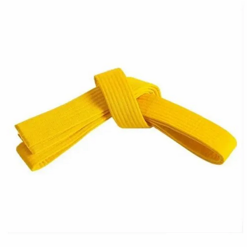 Junior Karate Yellow Grading Belt (Poly Cotton)