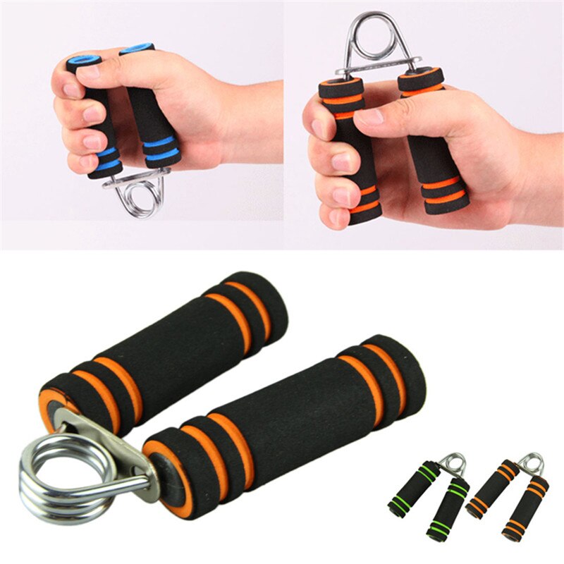 2-Piece Hand Grip Strength Training Exerciser Set - Multicolor