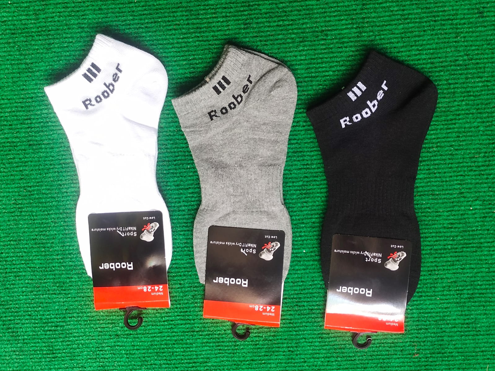 Pack Of 3 Pairs Men’s Ankle Socks (Winter & Summer) - Multicolor
