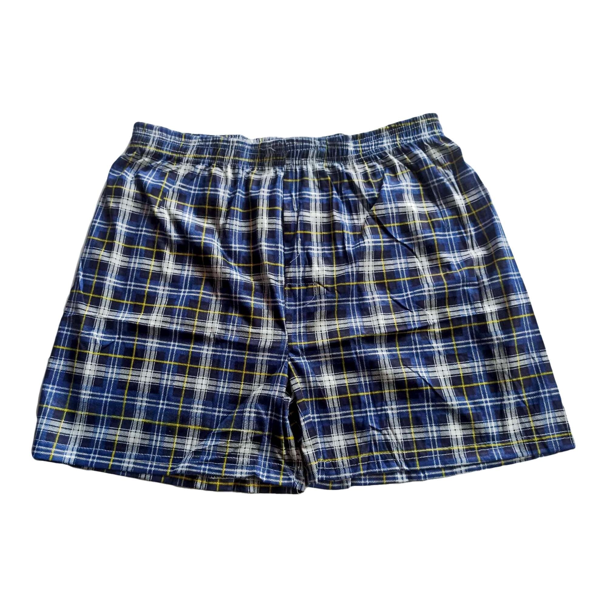 Men's Check Printed Boxer Shorts
