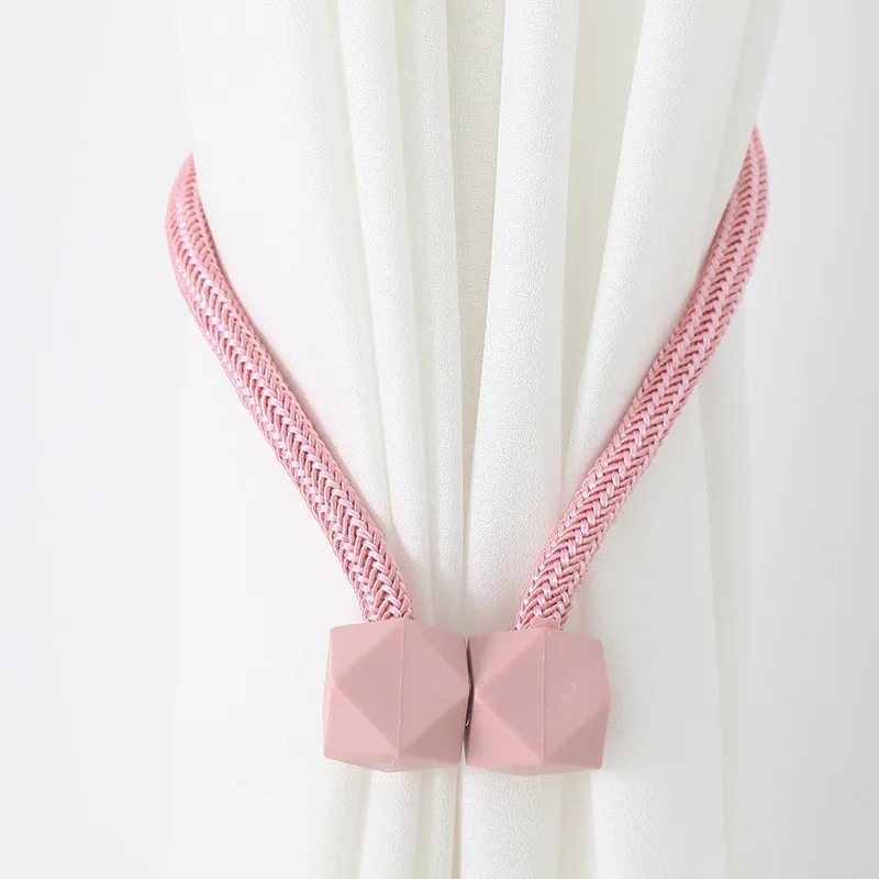 Magnetic Curtain Tieback Holder Clip Hook Decorative Accessory - Multicolor