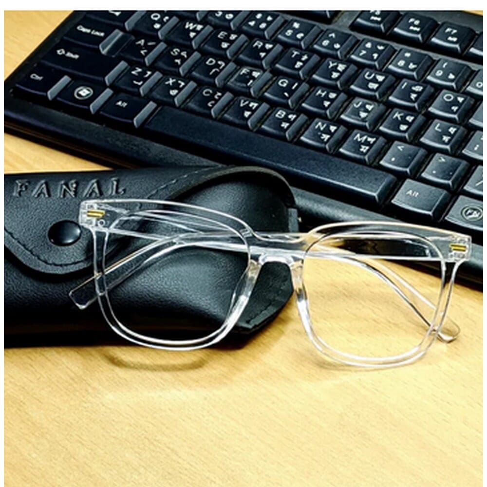 Transparent Lens Sunglasses for Men & Women
