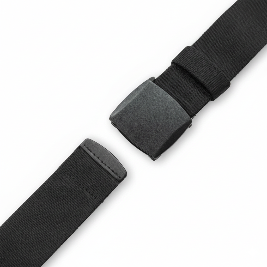 Adjustable Nylon Tactical Military Belt With Plastic Buckle