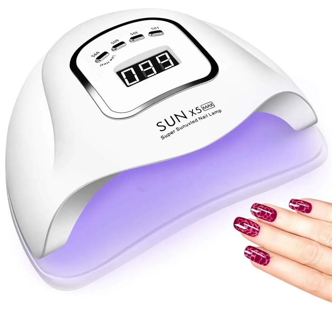 Professional Sun 5X UV LED Nail Dryer Lamp - White