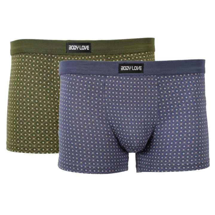 Pack Of 2 Body Love Men's Boxer Briefs