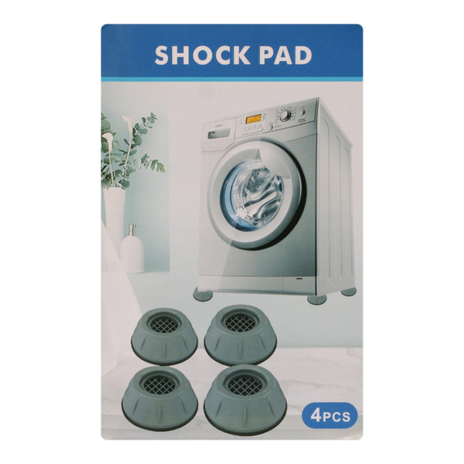 Anti-Vibration Non-Slip Washing Machine Feet Pads Set Of 4