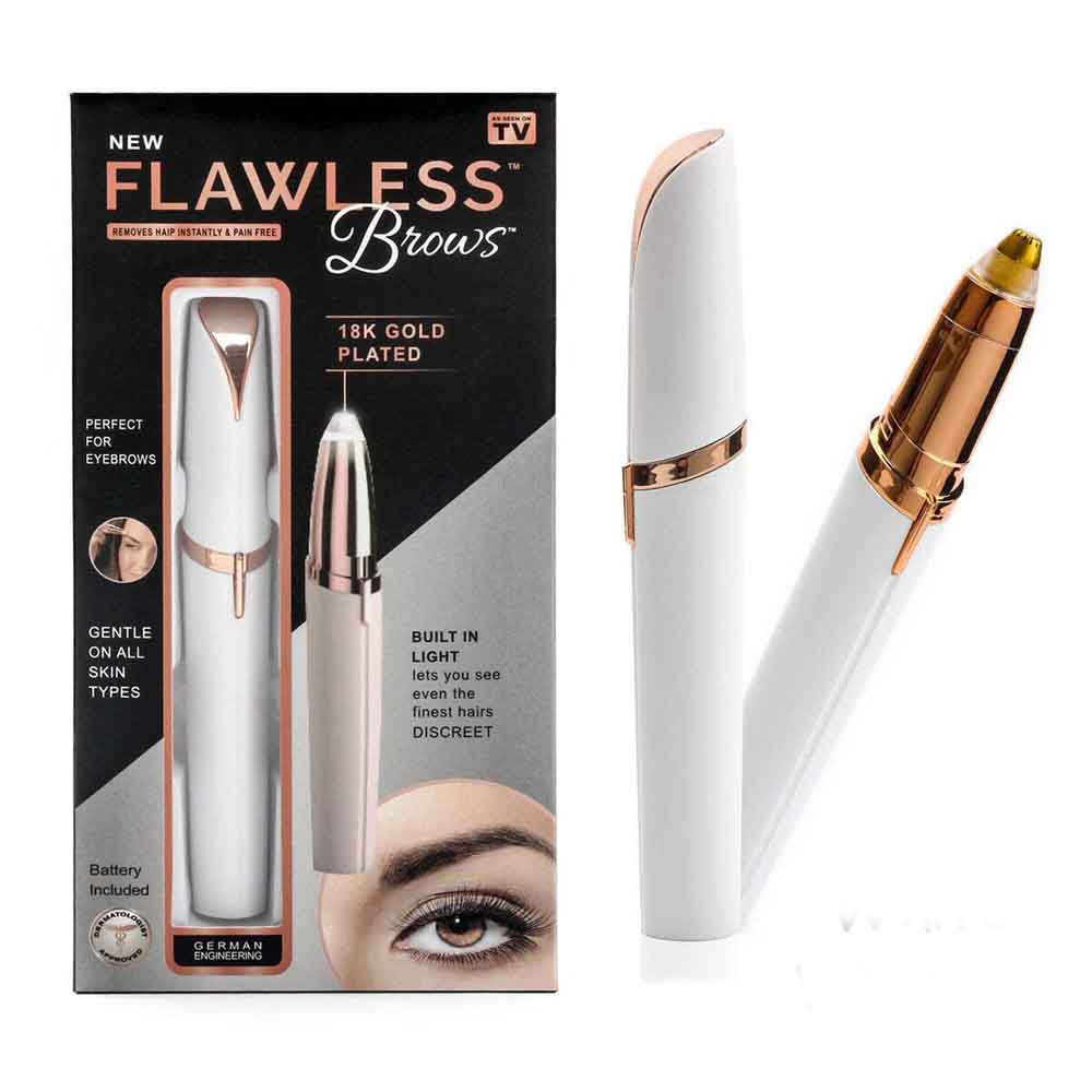 Flawless Eyebrow Trimmer Precision Brows Tool