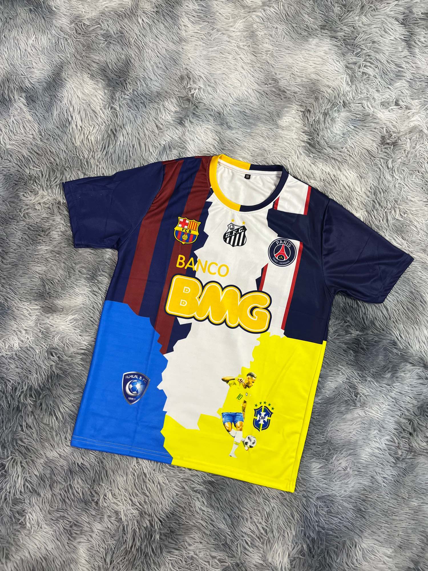 Neymar All Club Mashup Jersey For Girls