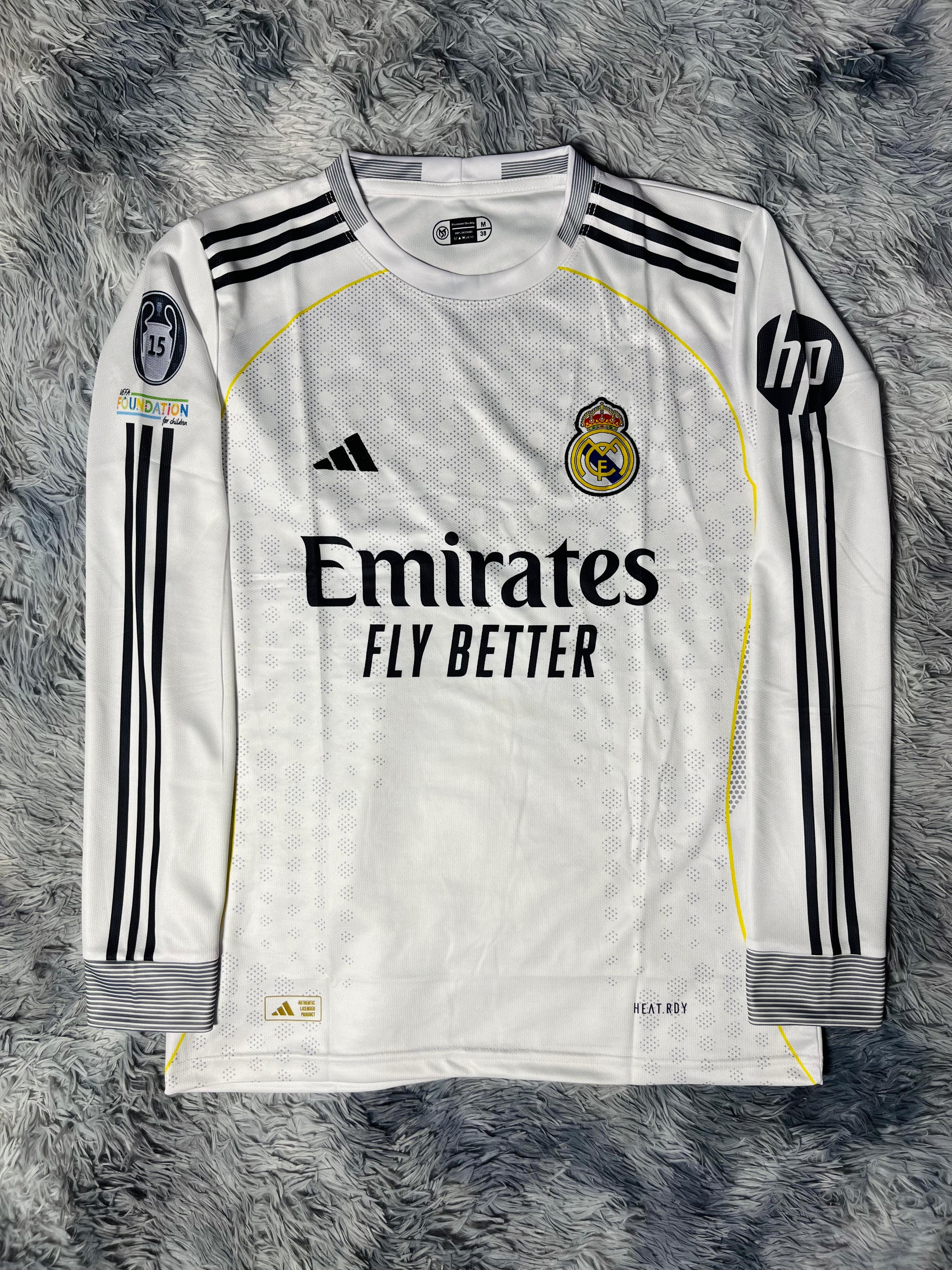 Unisex Real Madrid New 2025/26 Jersey (Full Sleeves)