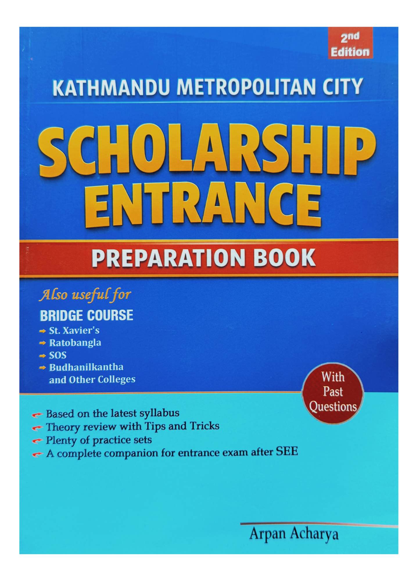 Nirvana KMC Scholarship Entrance Book with Past Questions 2083