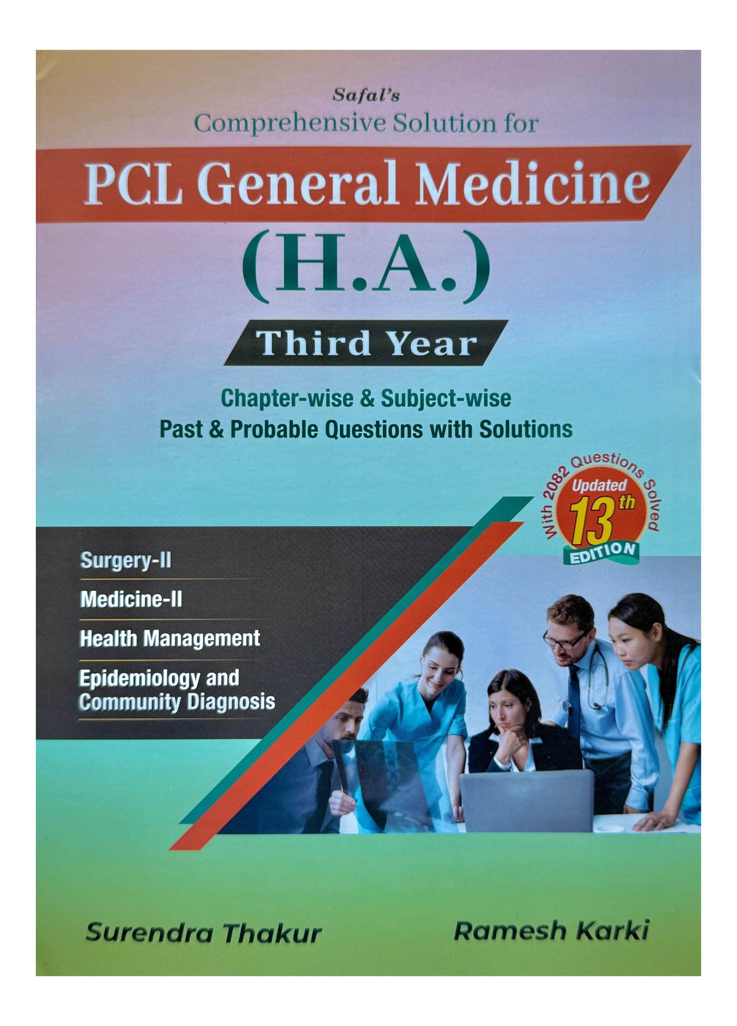 Safal Health Assistant HA 3rd Year Comprehensive Solution Book 2082/83