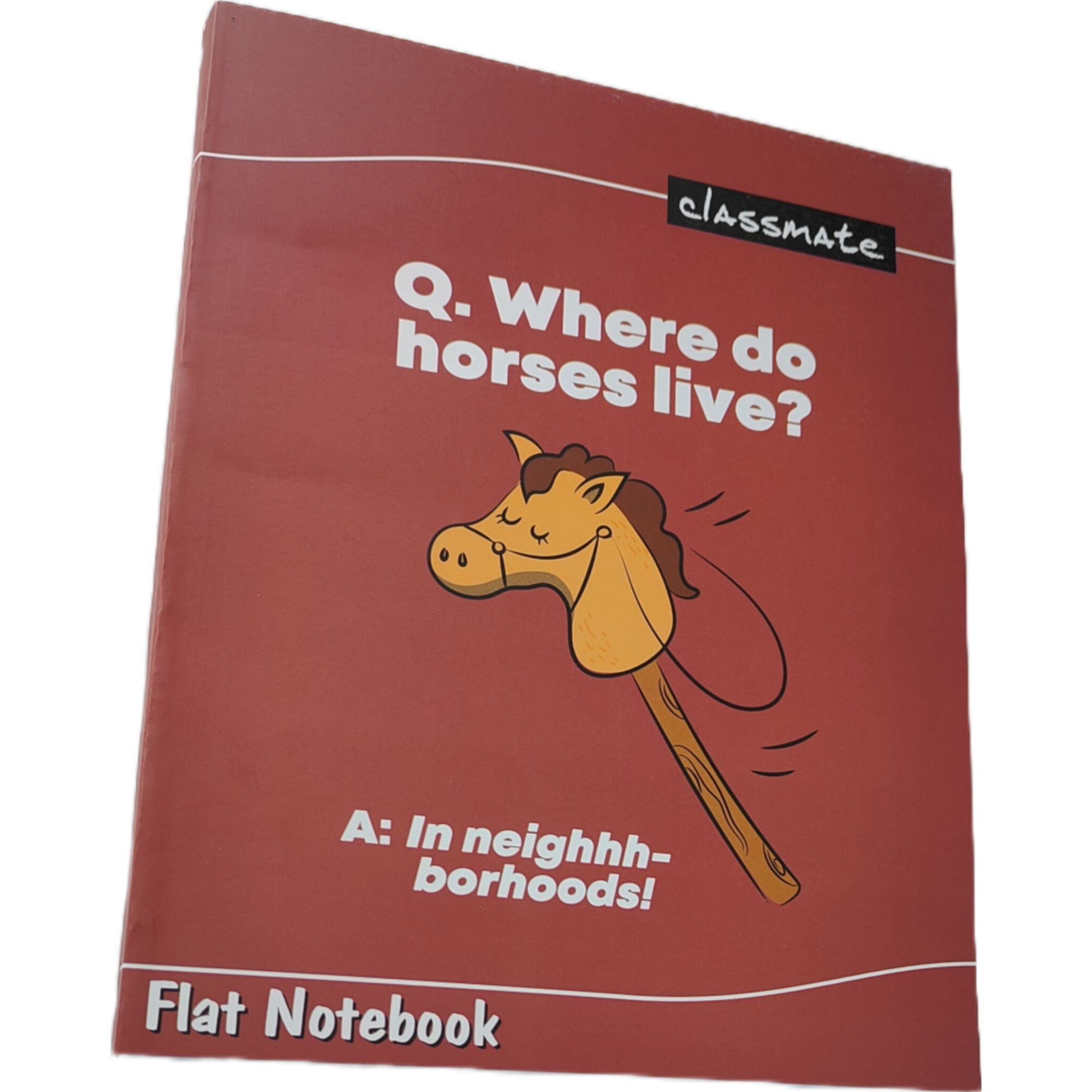 Classmate Flat Notebook No. 2000 - Multicolor