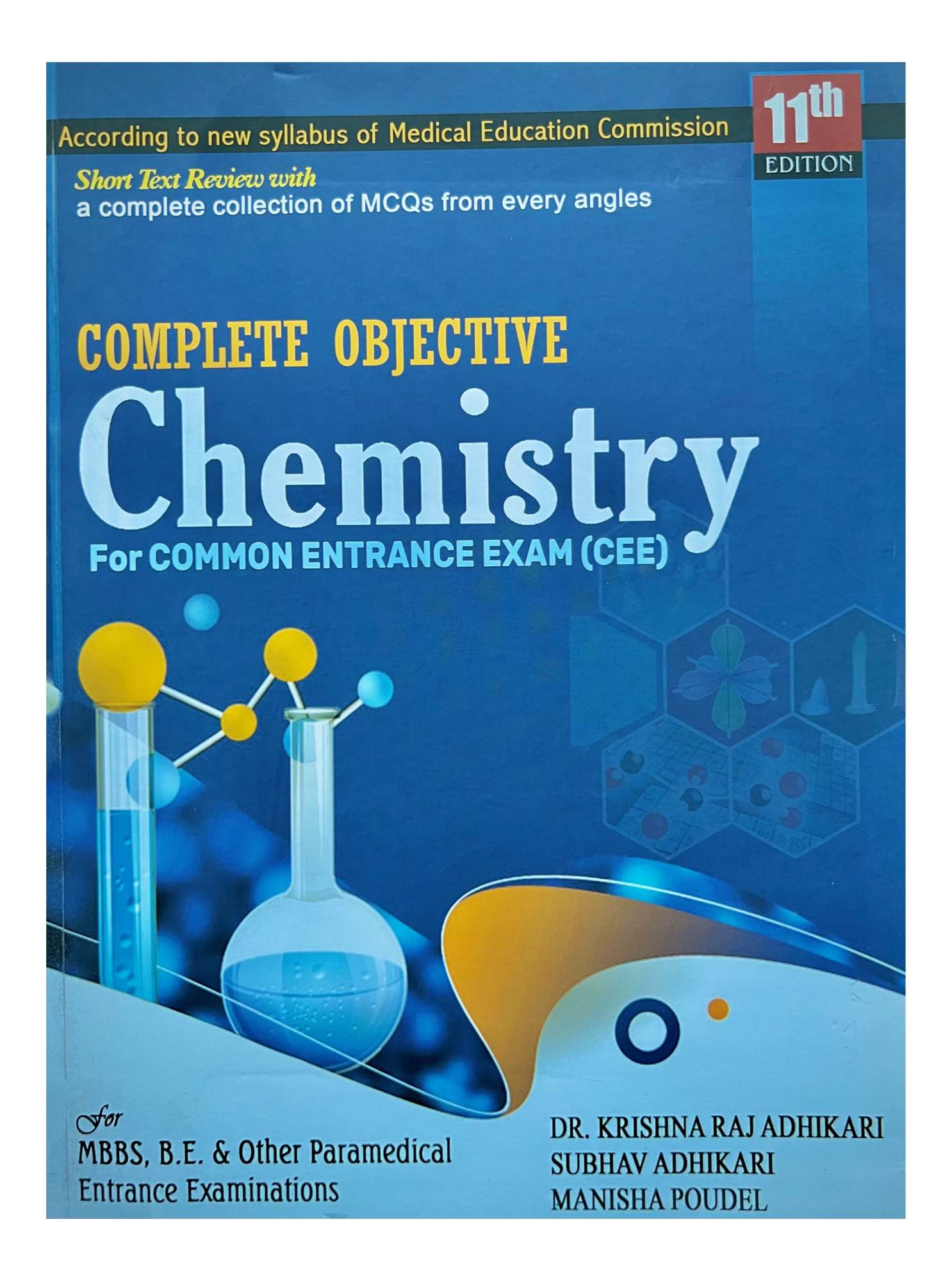 Nirvana Complete Objective Chemistry CEE Book 2025