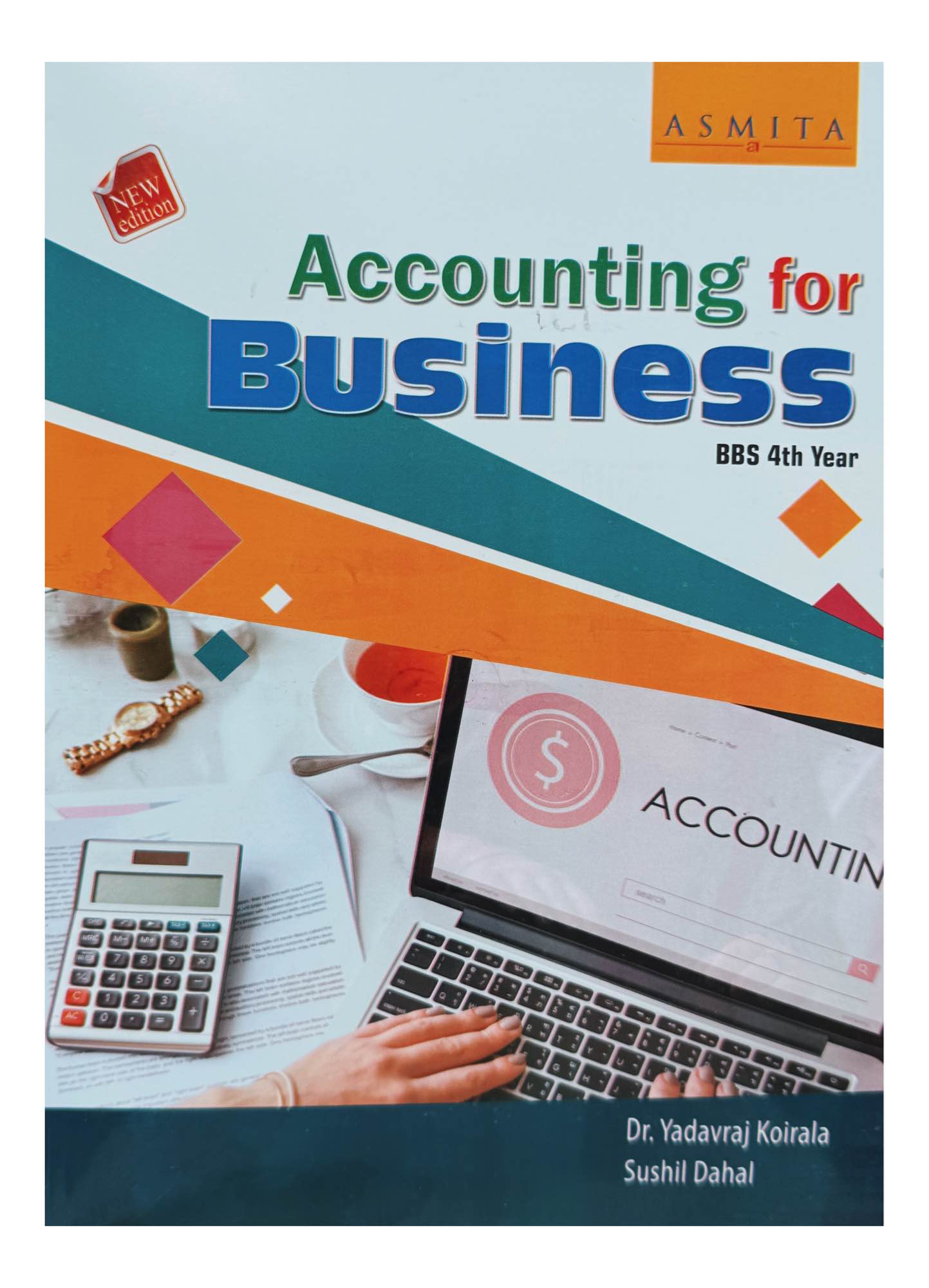 Asmita's Accounting For Business BBS 4th Year Book 2083