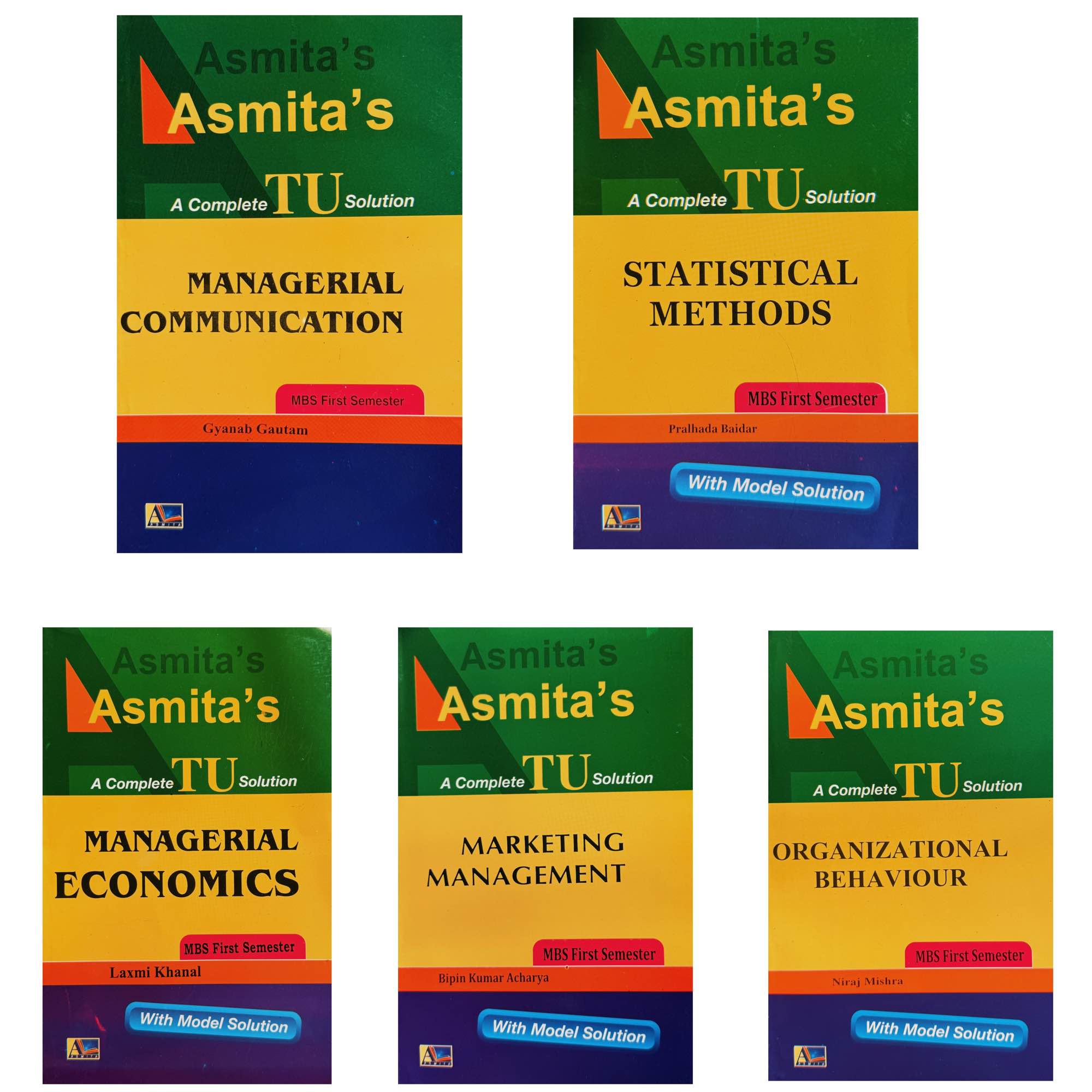 Asmita's MBS 1st Semester Complete Set Book 2026