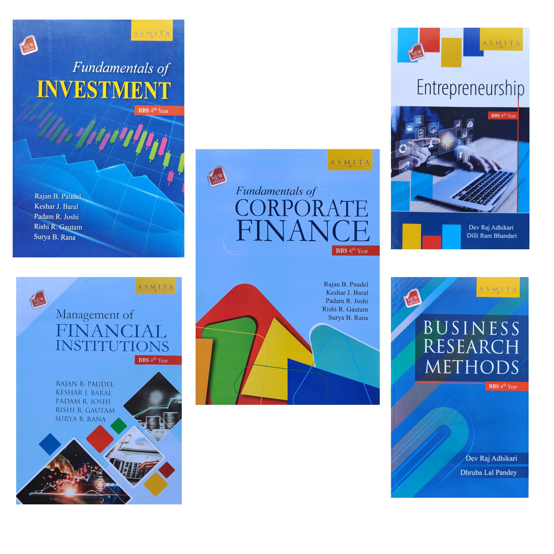 Asmita's BBS 4th Year Finance Group Complete Set Book