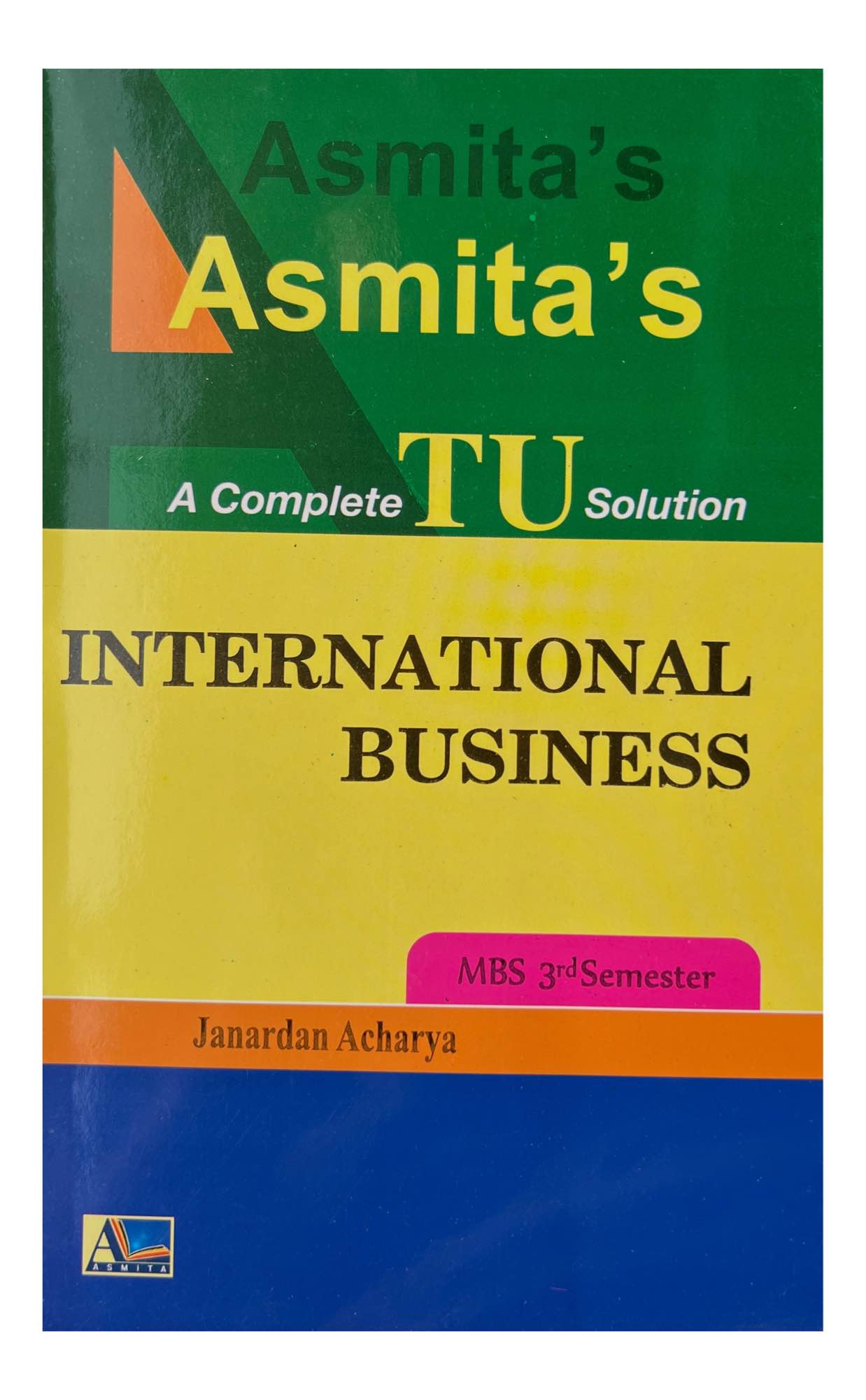 Asmita's International Business MBS 3rd Semester Book 2026