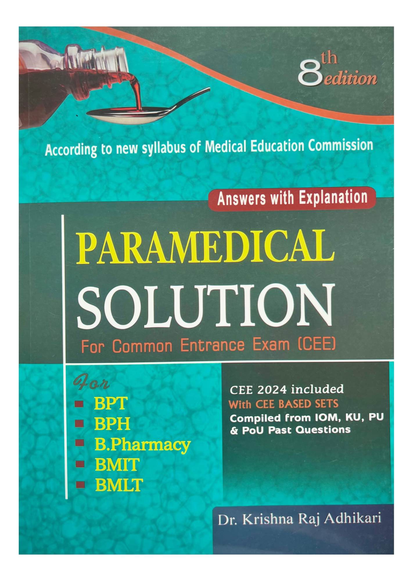 Nirvana's Paramedical CEE Solution Book 2082/83
