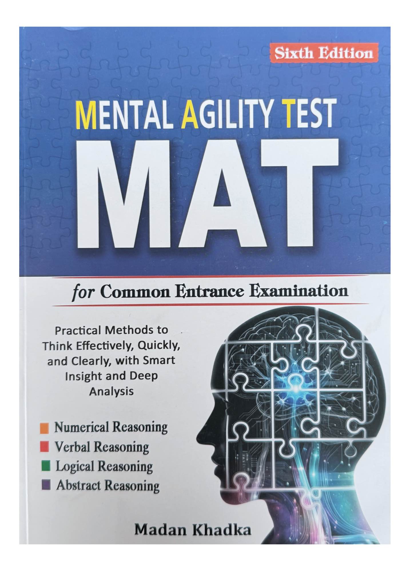 Nirvana Mental Agility Test (MAT) For Common Entrance Examination