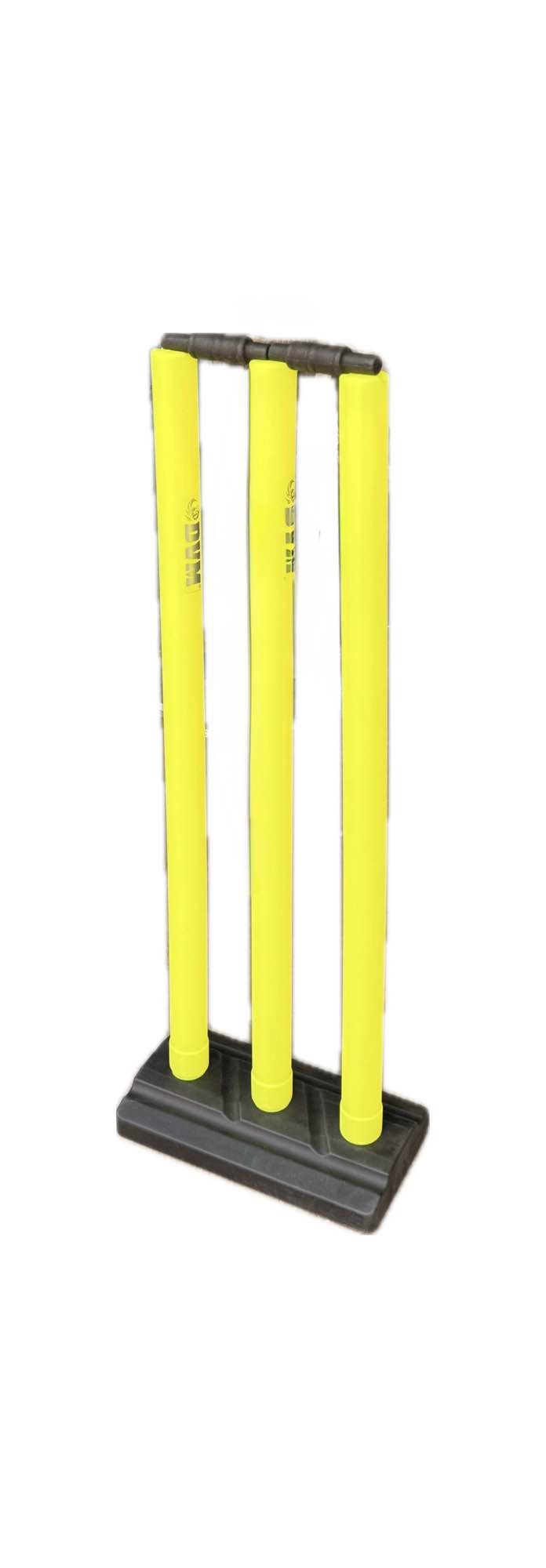 Premium Plastic Cricket Stump Set With Base & Bails