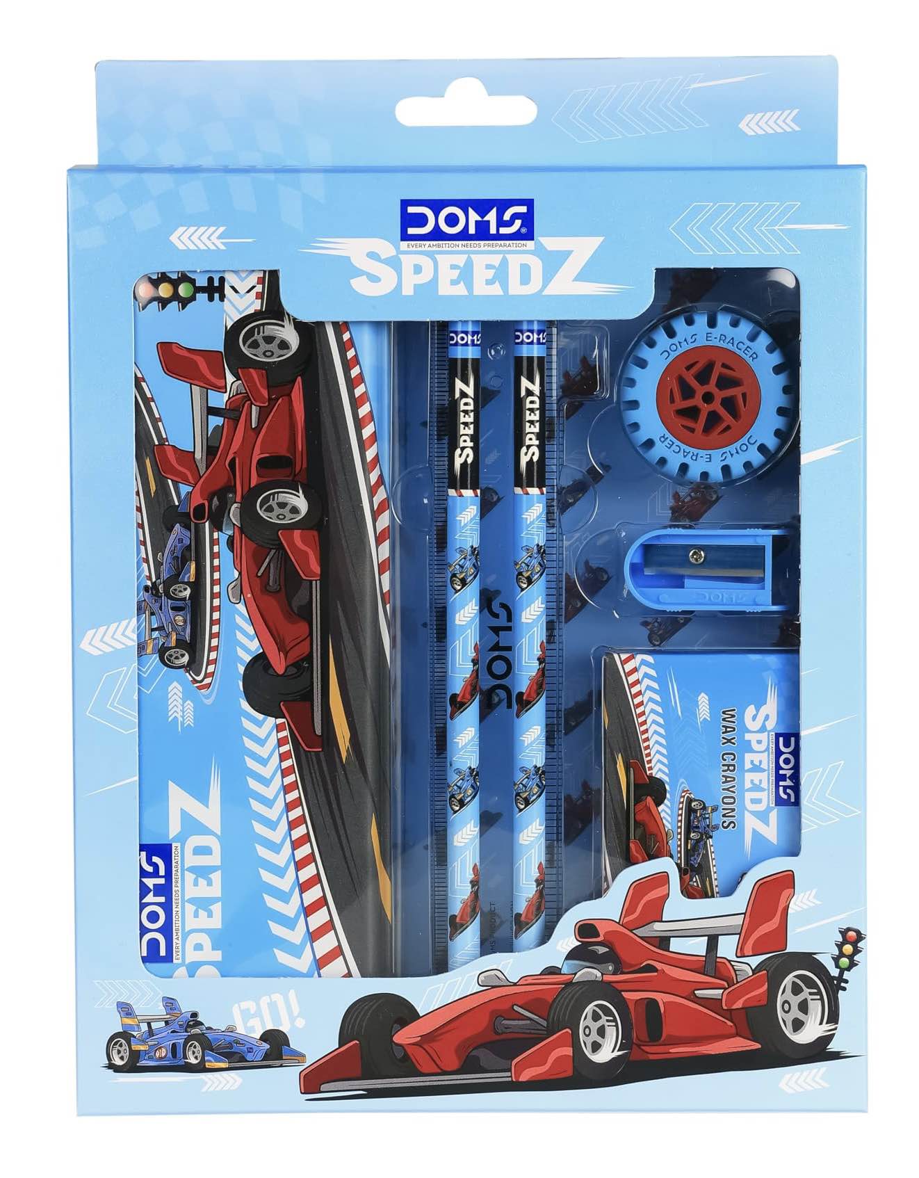 Doms Speetz Stationery Kit (12 Shades Wax Colour)