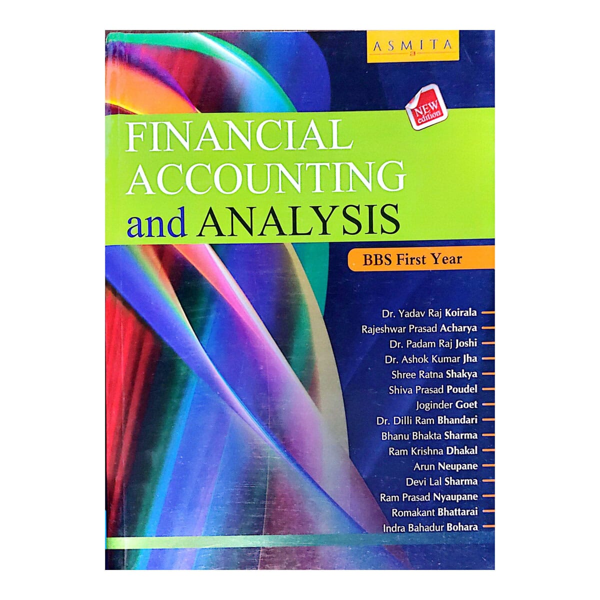Financial Accounting & Analysis For BBS 1st Year