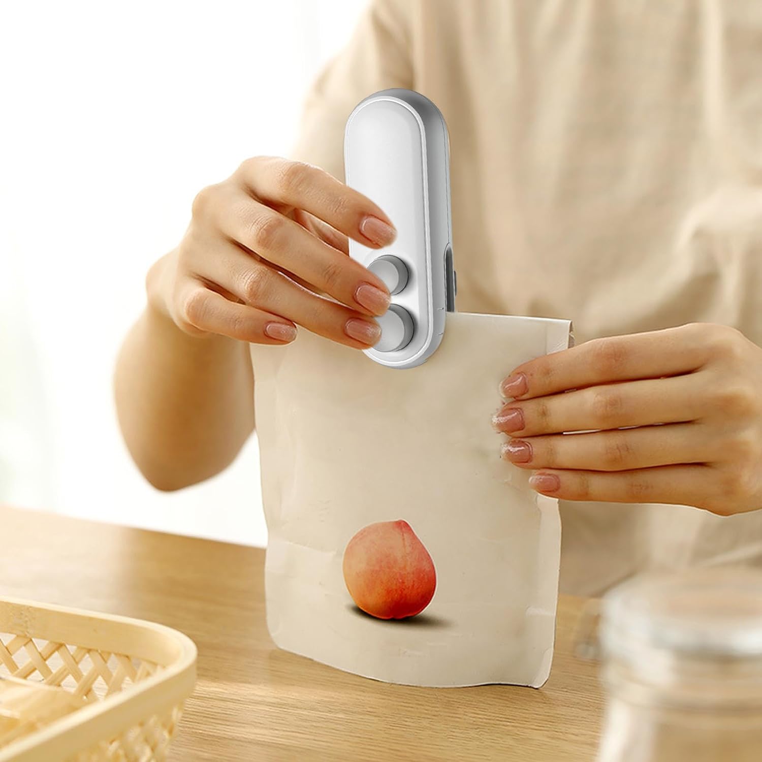 Bag Sealer with Cutter