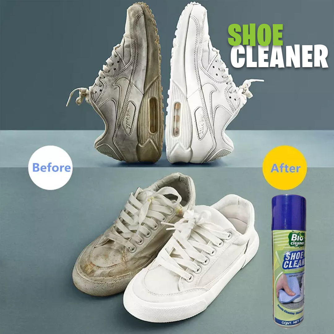   250ml Shoe Cleaner Foam For Sneakers And Footwear Stain Removal - Green