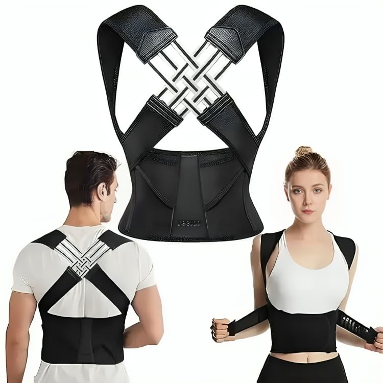 Adjustable Back Brace Posture Corrector Belt For Men And Women 