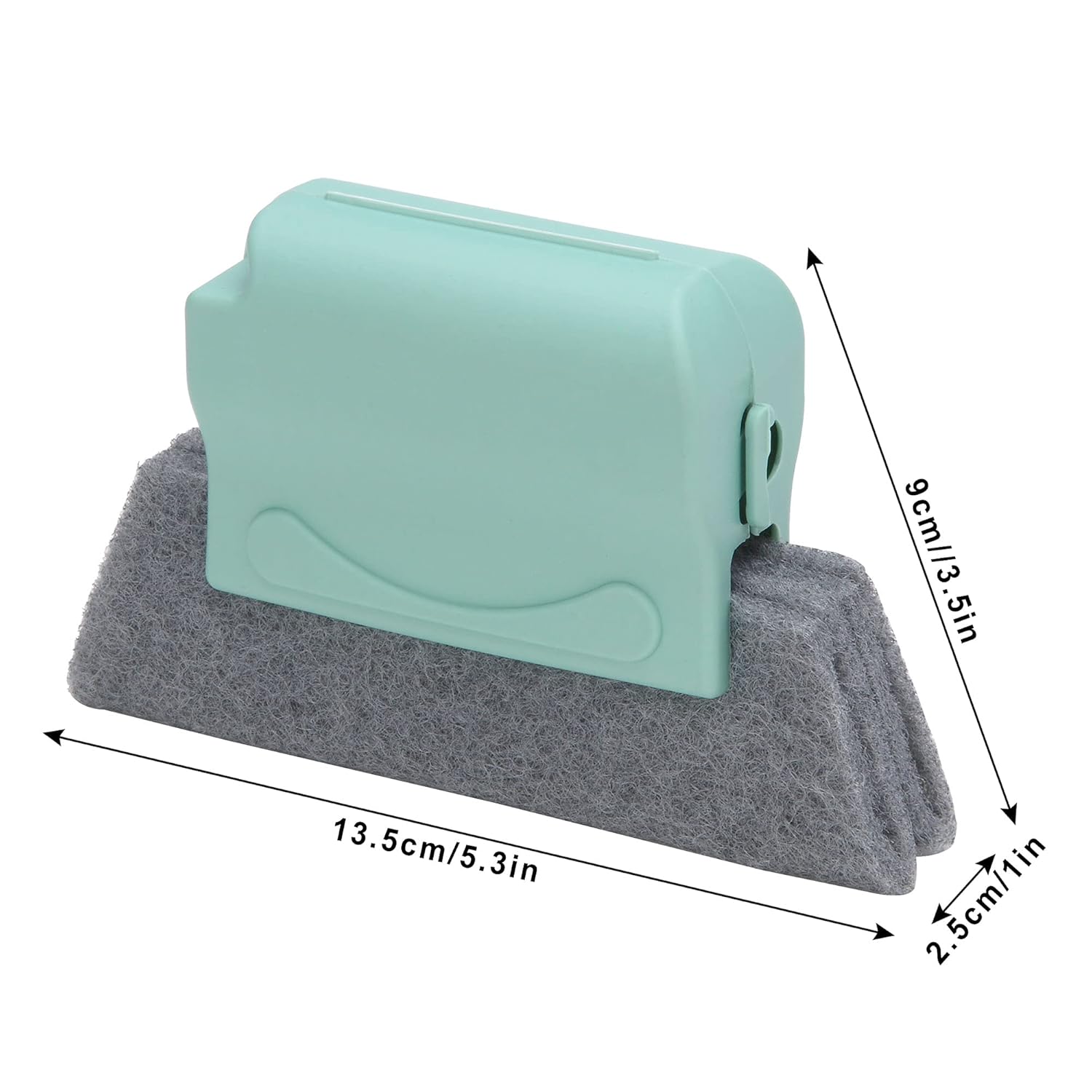 Window Groove Cleaning Brush For Sliding Doors And Crevices - Multicolor