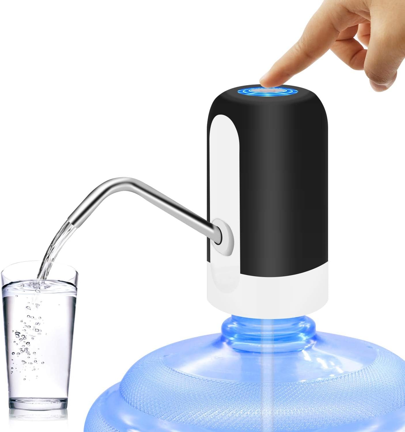 Water Bottle Pump, Water Bottle Dispenser USB Charging Automatic Drinking Water Pump Portable Electric Water Dispenser Water Bottle Switch, Dispensador
