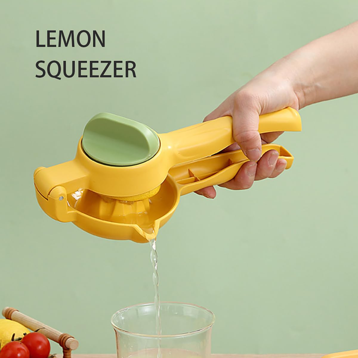National Orange And Lemon Twister Manual Citrus Juice Squeezer - Multicolor