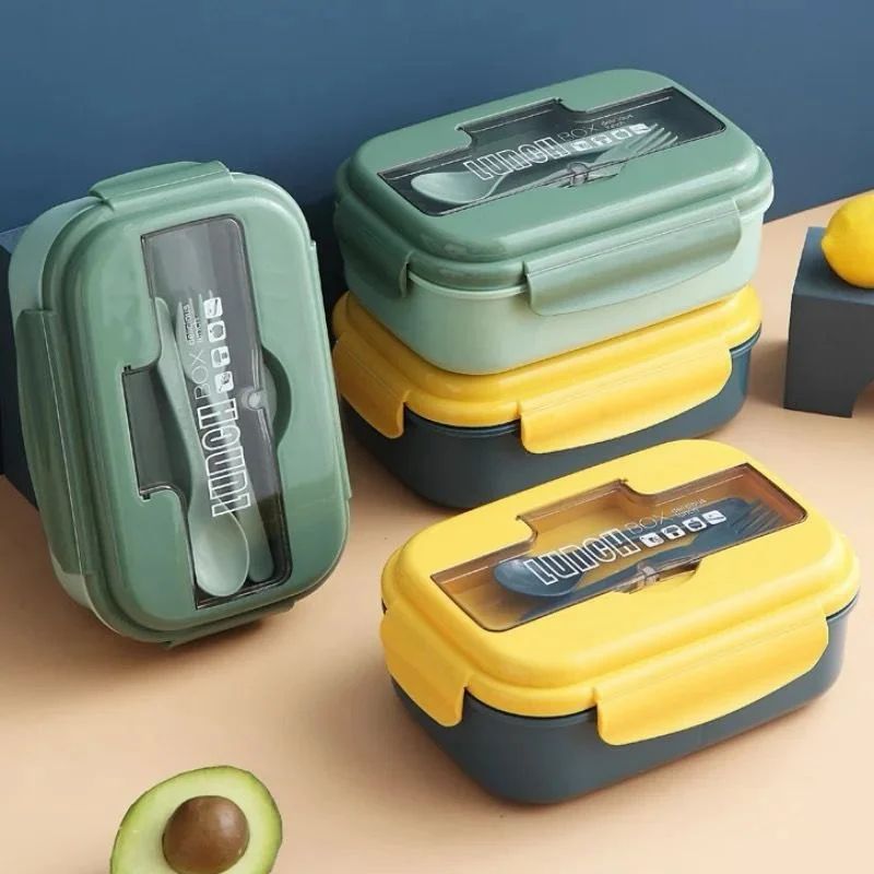 Magic Meal Stainless Steel Lunch Box For Home And Office - Multicolor