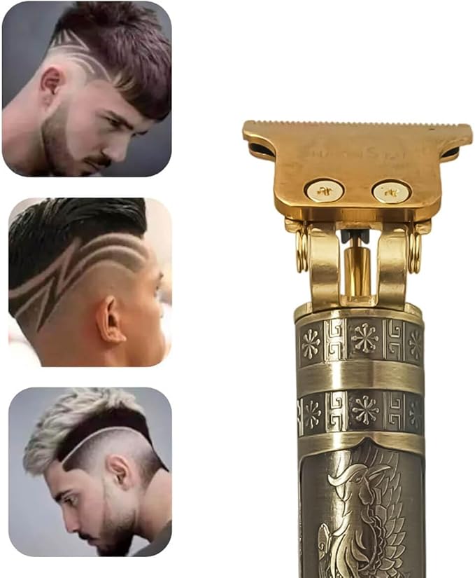 Vintage T9 Cordless Electric Hair Trimmer For Men Barber Clipper 