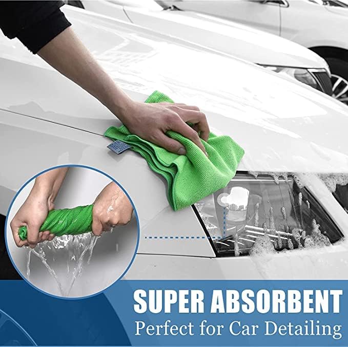 Microfiber Cleaning Towel 30x60cm For Car Kitchen And Home 