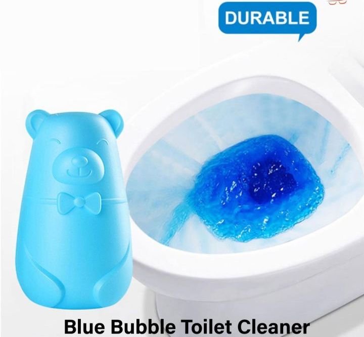 Blue Bubble Toilet Gel Cleaner For Toilet Cleaning And Descaling 