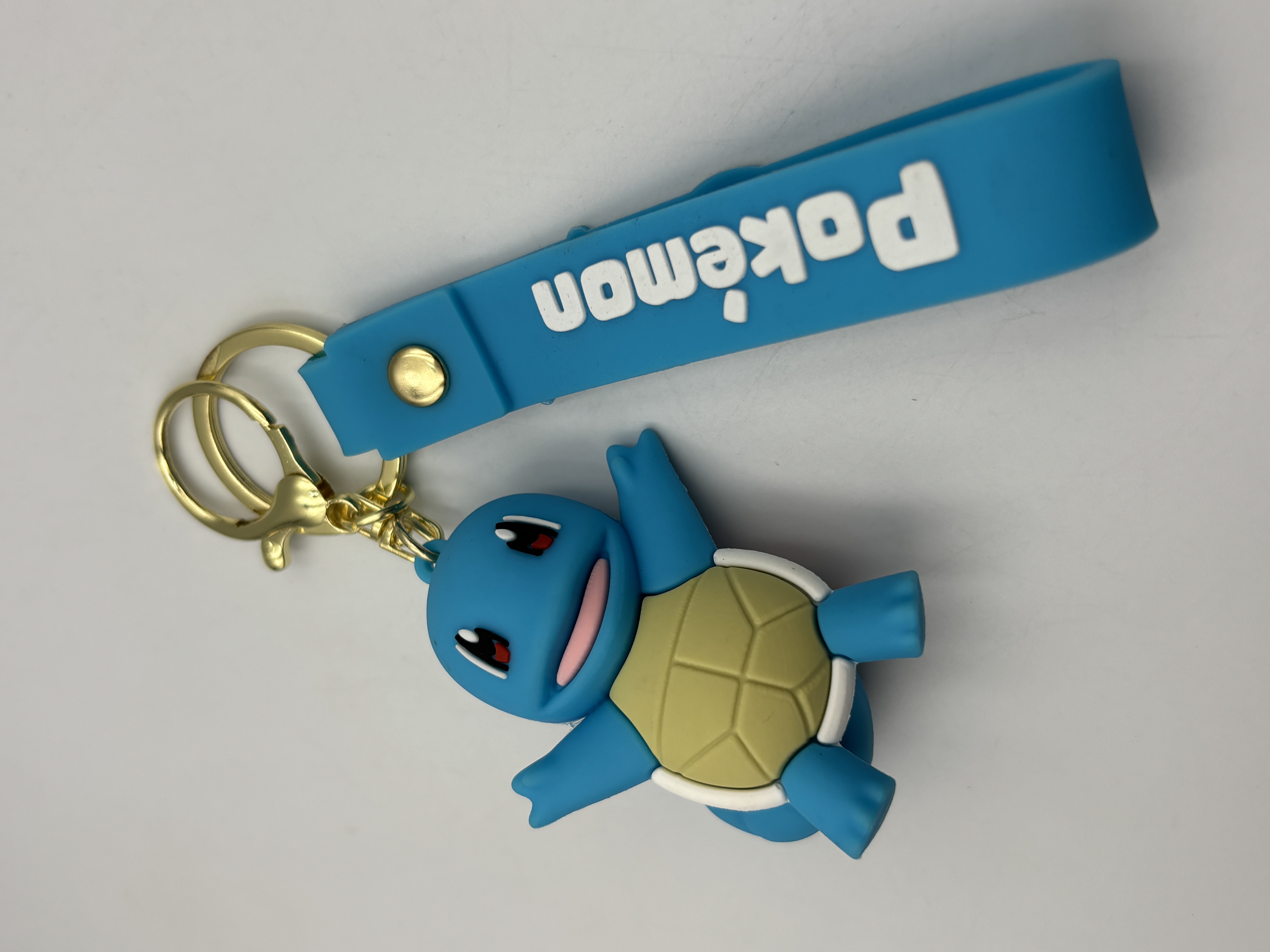 Turtle Style Pokémon Keyring for Bags & Keys