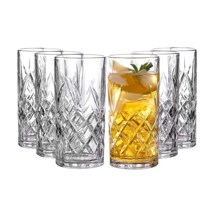 Heavy Drinking Tumbler Water Glass 6 piece set  270ml (RSGS 203)