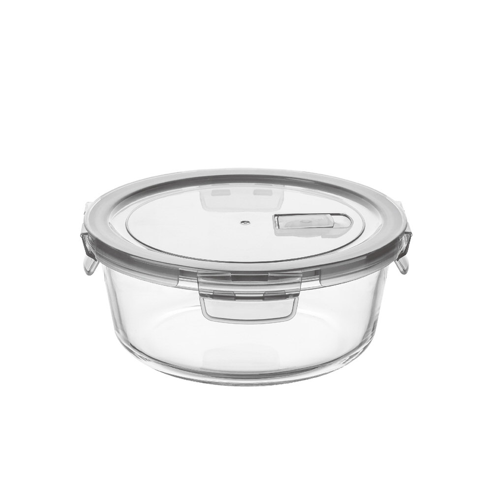 Deli Borosilicate Microwave Safe Bowl Container Round 930ml - Glass