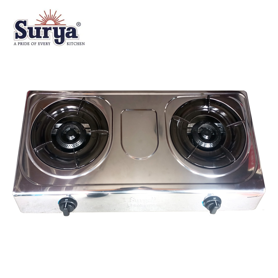 Surya Automatic Gas Stove Shine Stove 1 Year Warranty
