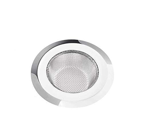 Stainless Steel Kitchen Basin Basket Filter Sink Drainer - Steel