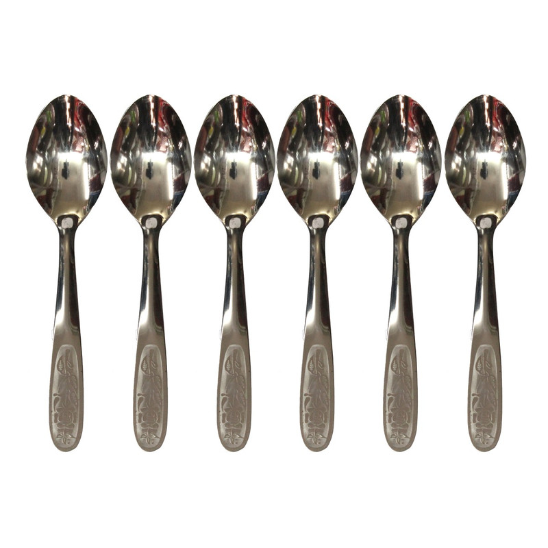 Stainless Steel Heavy Duty Dinner Spoon  6 Pieces