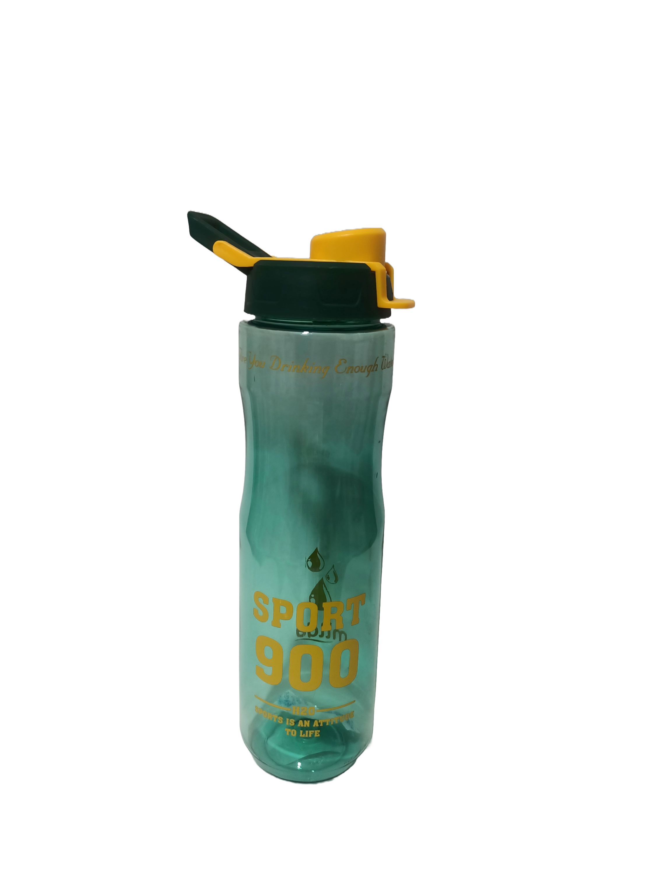 Milda Eco-Friendly Plastic Sports Water Bottle Alexa 900 BPA Free - 900 ml